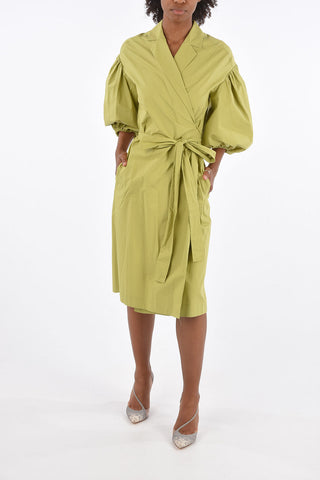 Puff Sleeve WEST Kimono Dress