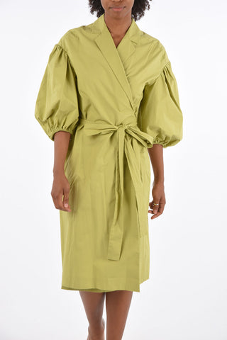 Puff Sleeve WEST Kimono Dress