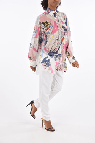 Camicia Stampata con Taschino