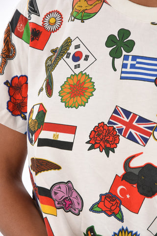 Printed Crop T-Shirt