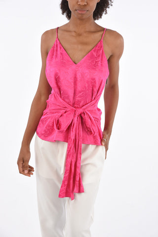 Floral Printed Top with Bow