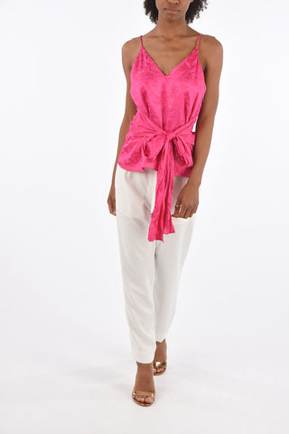Floral Printed Top with Bow
