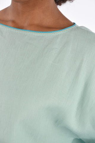 Linen KAREN ¾ Sleeve Blouse