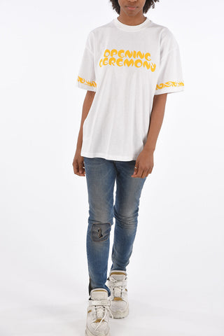 t-shirt girocollo oversize