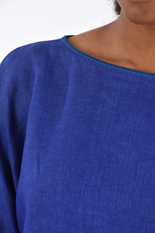 Linen KAREN ¾ Sleeve Blouse