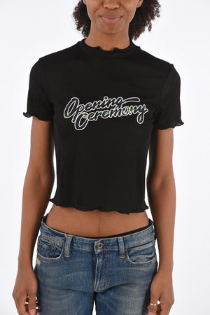 Crewneck Crop T-Shirt