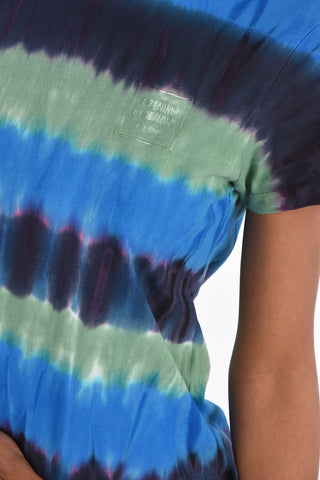 Tie Dye Effect Crewneck T-Shirt