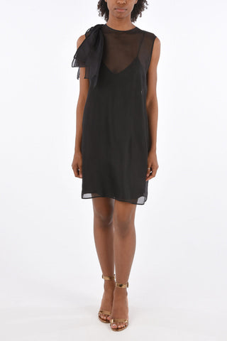 Mini Shift Dress con Sottoveste 