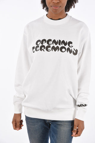 Printed Logo Crewneck Sweatshirt