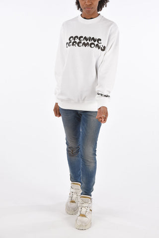 Printed Logo Crewneck Sweatshirt