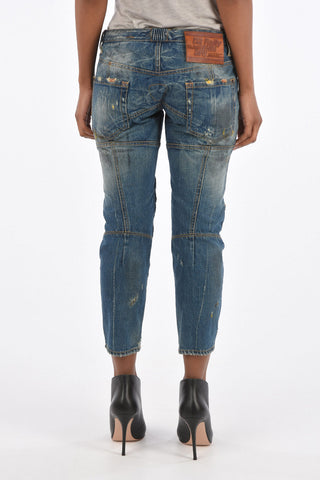 14cm Distressed Jeans