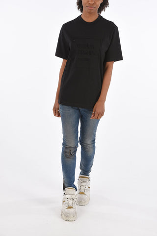 Embossed Logo Crewneck T-Shirt