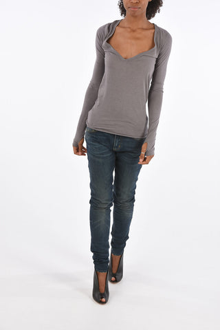 T-Shirt collo a V