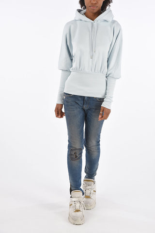 Bishop Sleeve Hoodie Sweatshirt