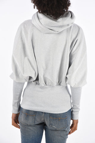 Bishop Sleeve Hoodie Sweatshirt