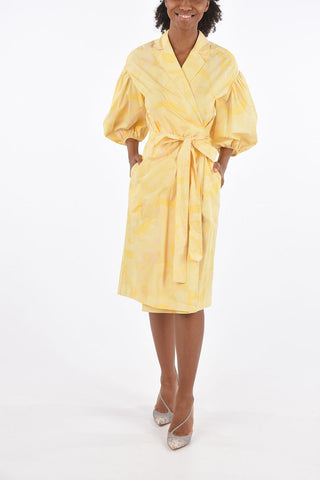 Vestito Kimono WEST con Maniche a Sbuffo