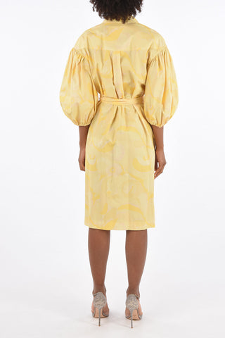 Vestito Kimono WEST con Maniche a Sbuffo