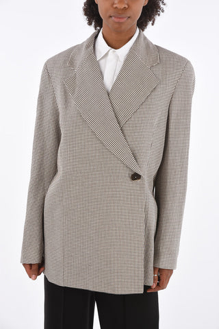 Blazer a Quadri VIVI Senza Tasche 