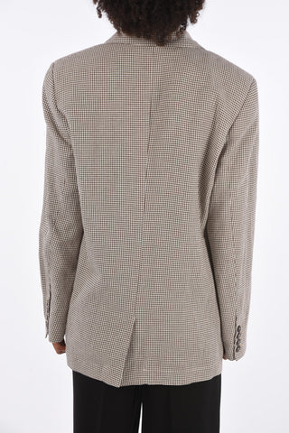 Blazer a Quadri VIVI Senza Tasche 
