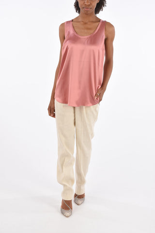 Stretch Silk Top