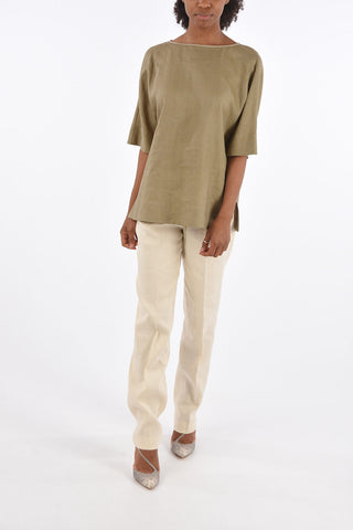 Blusa KAREN in Lino con Maniche a ¾