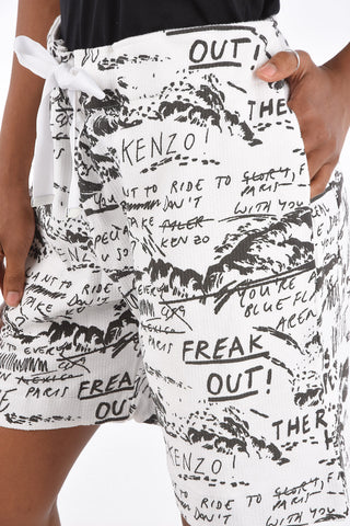 Printed Bermuda