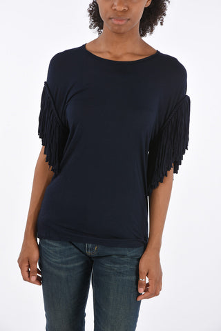 Fringed T-shirt