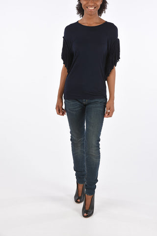 Fringed T-shirt