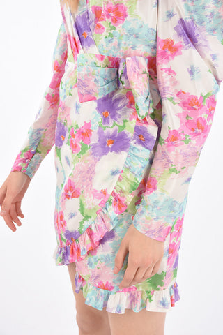 Floral Printed Mini Dress