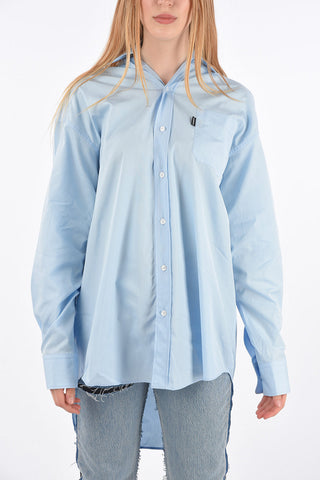 Asymmetric Oversized Blouse