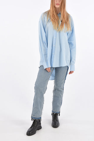 Asymmetric Oversized Blouse