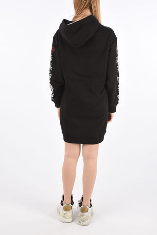 Sweat Dress with Hood