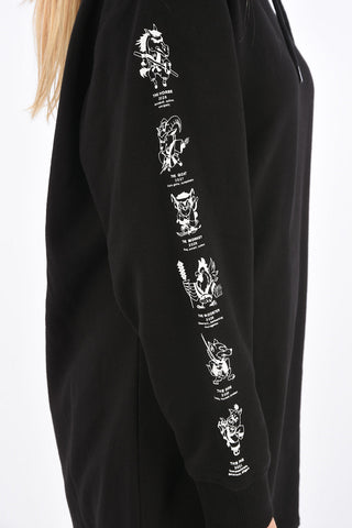Sweat Dress with Hood