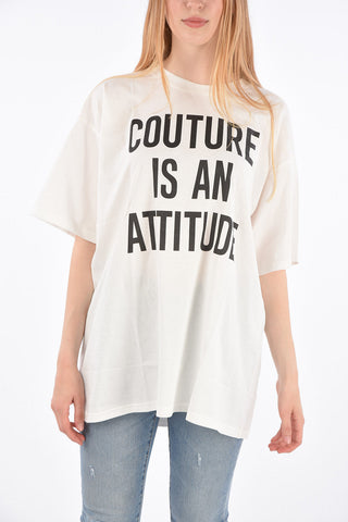 COUTURE! Printed Oversized T-shirt