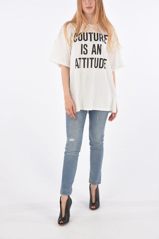 COUTURE! Printed Oversized T-shirt