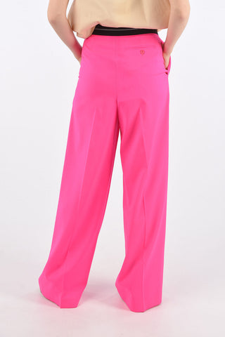 Single Pleat Palazzo Pants