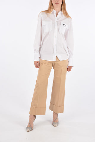 BOUTIQUE Pantalone Wide Leg Crop 