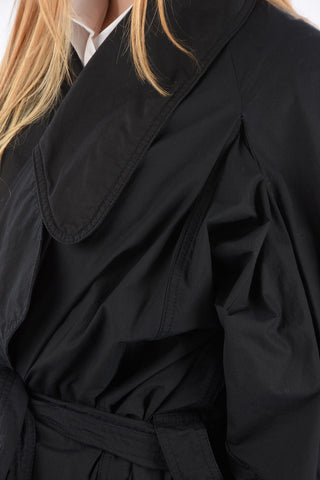Trench Oversized con Cintura