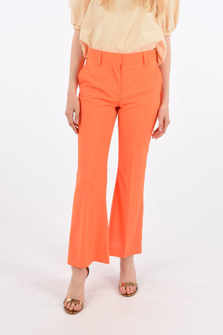 Hidden Closure Bootcut Pants