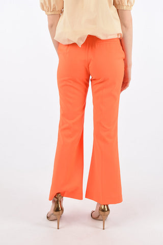 Hidden Closure Bootcut Pants
