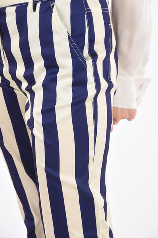 Striped Straight Fit Pants