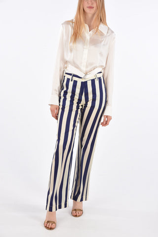 Striped Straight Fit Pants