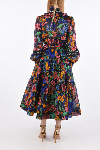RUNWAY Floral Embroidered Dress