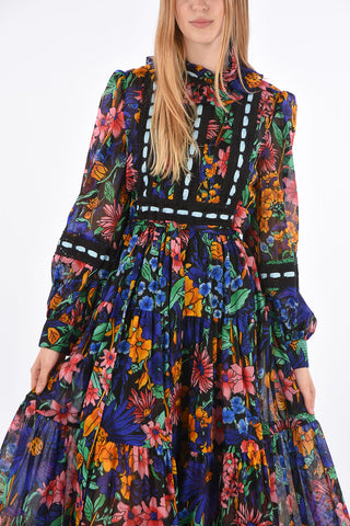 RUNWAY Floral Embroidered Dress