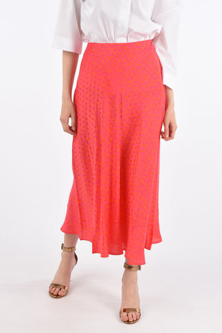 Heart Printed JEMIMA Flared Skirt
