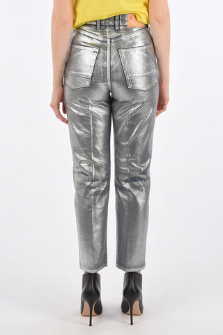 Waxed Denim Jeans