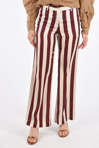Striped Straight Fit Pants