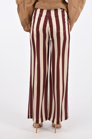 Striped Straight Fit Pants