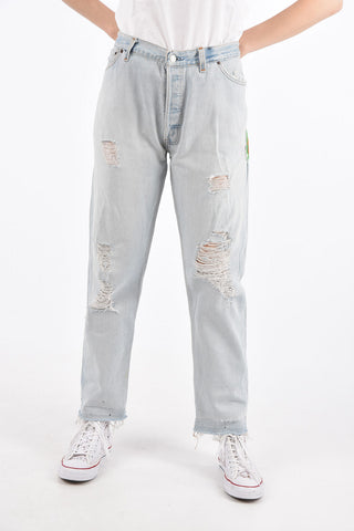 LEVIS Jeans Straight Relaxed Fit Distressed