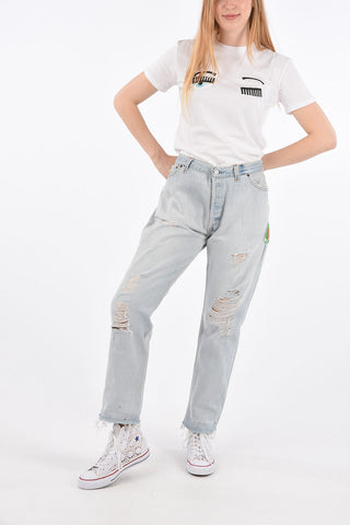 LEVIS Jeans Straight Relaxed Fit Distressed